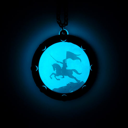 Chhatrapati Shivaji Maharaj: Night Glow Pendant