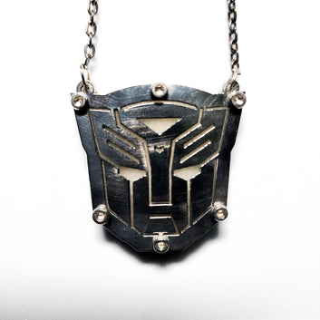 Transformers Inspired Night Glow Pendant With Metal Cover